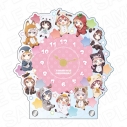 【グッズ-時計】ゆるゆり×大室家 アクリルクロック 着ぐるみパジャマ デフォルメ ver.の画像