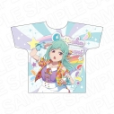 【グッズ-Tシャツ】ラブライブ!スーパースター!! フルグラフィックTシャツ 鬼塚冬毬 Cafe party ver.の画像