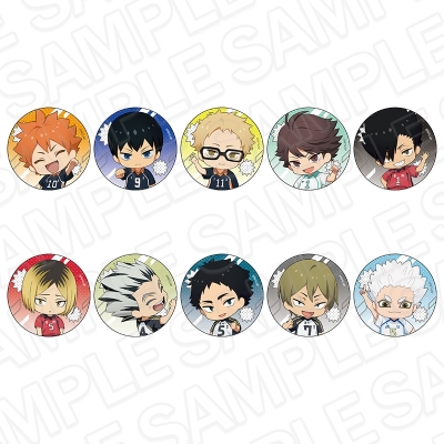 【グッズ-バッチ】アニメ「ハイキュー!!」 ホログラムカンバッジ(ランダム) ナイスプレー ver.