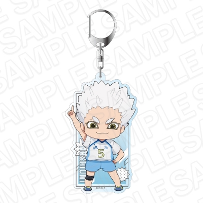 【グッズ-キーホルダー】アニメ「ハイキュー!!」 デカキーホルダー 星海光来 ナイスプレー ver.