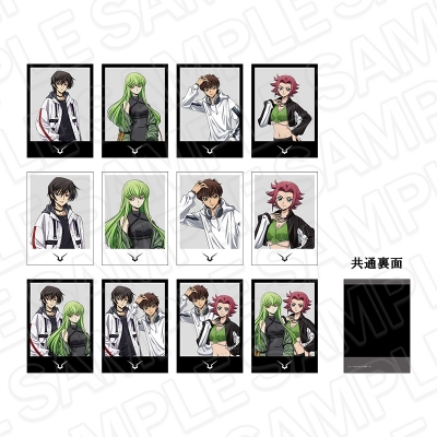 【グッズ-ブロマイド】アニメ「コードギアス 反逆のルルーシュ」 インスタントフォト風ブロマイド(ランダム) Street ver.