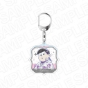【グッズ-キーホルダー】おそ松さん ホログラムアクリルキーホルダー トド松 中華風リボン ver.の画像