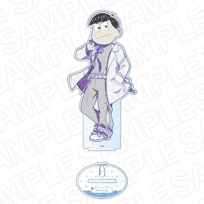 【グッズ-スタンドポップ】おそ松さん デカアクリルスタンド カラ松 中華風リボン ver.