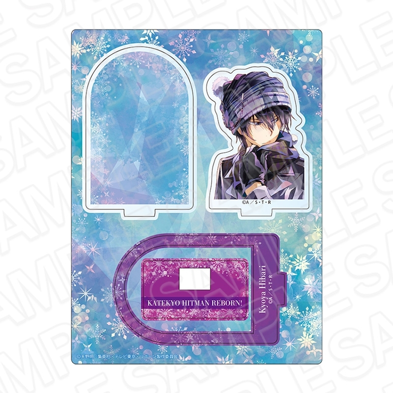 【グッズ-スタンドポップ】家庭教師ヒットマンREBORN! レイヤーアクリルスタンド PALE TONE series 雲雀 恭弥 winter ver.