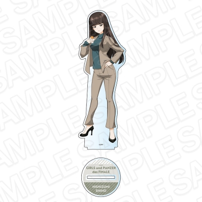 【グッズ-スタンドポップ】ガールズ&パンツァー 最終章 デカアクリルスタンド 西住 しほ 食べ歩き ver.