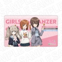 【グッズ-デスクマット】ガールズ&パンツァー 最終章 ラバーデスクマット 西住 みほ&西住 まほ&島田 愛里寿 食べ歩き ver.の画像