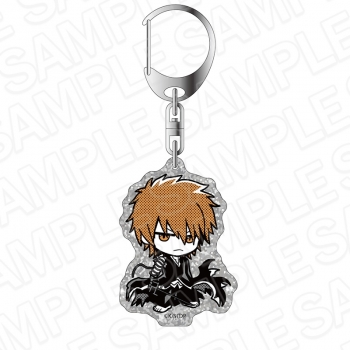 グッズ-キーホルダー】TVアニメ『BLEACH』 ラメアクリルキーホルダー BLEACH 黒崎一護アクリルキーホルダーHMV