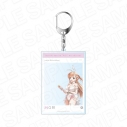 【グッズ-キーホルダー】一式さんは恋を知りたい。 SNS風アクリルキーホルダー 一式リンナミルフォード お祝いバニー ver.の画像