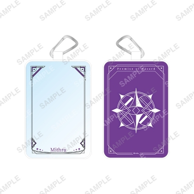 【グッズ-ポーチ】魔法使いの約束 カラビナ付きクリアポーチ ミスラ