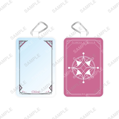 【グッズ-ポーチ】魔法使いの約束 カラビナ付きクリアポーチ クロエ