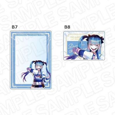 【グッズ-カードケース】HUNDRED LINE -最終防衛学園- 硬質カードケースセット PALE TONE series 飴宮怠美