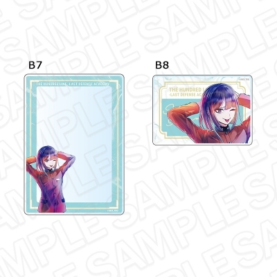 【グッズ-カードケース】HUNDRED LINE -最終防衛学園- 硬質カードケースセット PALE TONE series 九十九今馬