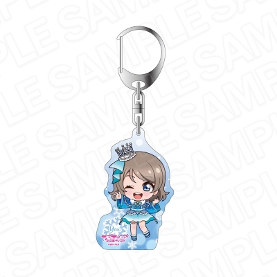 【グッズ-キーホルダー】ラブライブ!サンシャイン!! ホログラムキーホルダー 渡辺 曜 イルミネーション デフォルメ ver.