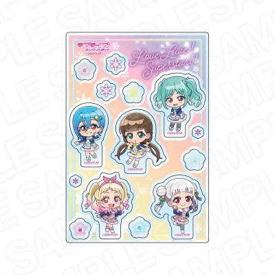 【グッズ-スタンドポップ】ラブライブ!スーパースター!! カスタムアクリルパーツ 5yncri5e! イルミネーション デフォルメ ver.