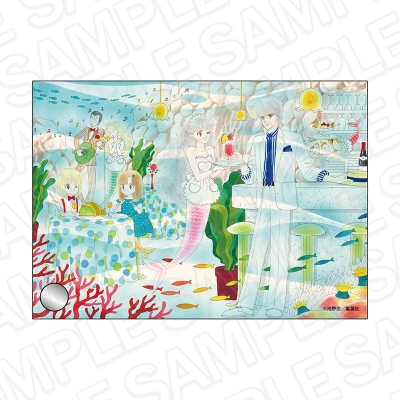 【グッズ-置きもの】ときめきトゥナイト アクリルプレート りぼん70周年CAFE
