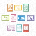 【グッズ-バッチ】ときめきトゥナイト 名シーンスクエアカンバッジ(ランダム) りぼん70周年CAFEの画像