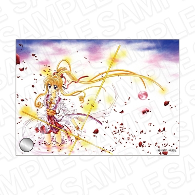 【グッズ-置きもの】神風怪盗ジャンヌ アクリルプレート りぼん70周年CAFE
