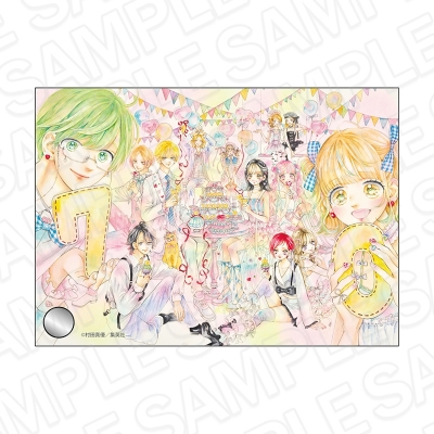 【グッズ-置きもの】ハニーレモンソーダ アクリルプレート りぼん70周年CAFE