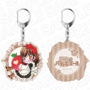 【グッズ-キーホルダー】夢色パティシエール 両面キーホルダー りぼん70周年CAFEの画像