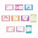 【グッズ-バッチ】夢色パティシエール 名シーンスクエアカンバッジ(ランダム) りぼん70周年CAFEの画像