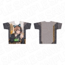 【グッズ-Tシャツ】TVアニメ「とある科学の超電磁砲T」 フルグラフィックTシャツ 御坂美琴 ゲーミング ver.の画像