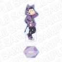 【グッズ-スタンドポップ】おそ松さん デカアクリルスタンド 一松 ぬいと一緒 ver.の画像