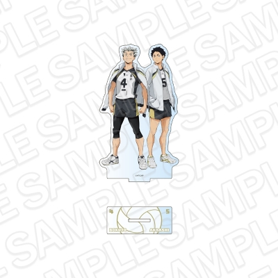 【グッズ-スタンドポップ】アニメ「ハイキュー!!」 オーロラアクリルフィギュア 木兎光太郎・赤葦京治