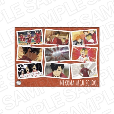 【グッズ-ボード】アニメ「ハイキュー!!」 ミニアクリルアート 音駒高校