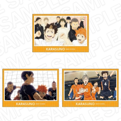 【グッズ-ポストカード】アニメ「ハイキュー!!」 ポストカードセット 烏野高校