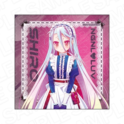 【グッズ-タオル】ノーゲーム・ノーライフ マイクロファイバー 白 サイバーメイド ver.