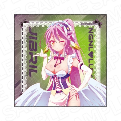 【グッズ-タオル】ノーゲーム・ノーライフ マイクロファイバー ジブリール サイバーメイド ver.