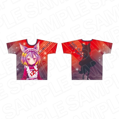 【グッズ-Tシャツ】ノーゲーム・ノーライフ フルグラフィックTシャツ 初瀬いづな サイバーメイド ver.