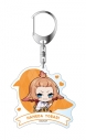 【グッズ-キーホルダー】TVアニメ『人外教室の人間嫌い教師』 アクリルキーホルダー 羽根田トバリ バレンタイン デフォルメ ver.の画像