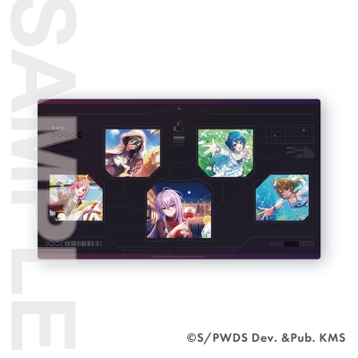 【グッズ-デスクマット】ワールドダイスター 夢のステラリウム ラバーマット「Eden」