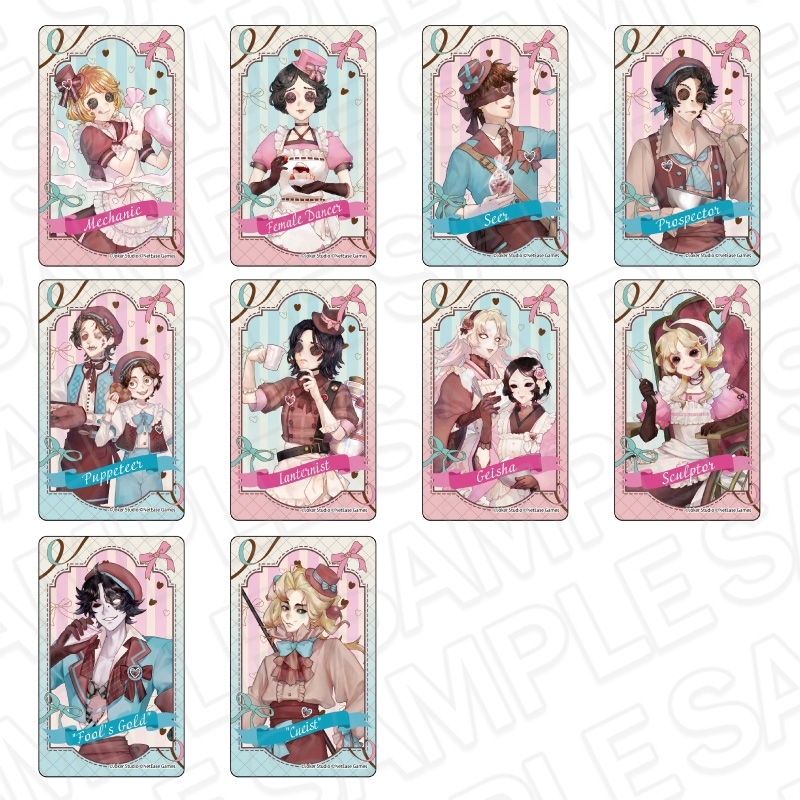 【グッズ-カード】Identity V クリアカード(ランダム) A Heartfelt Gift ver.