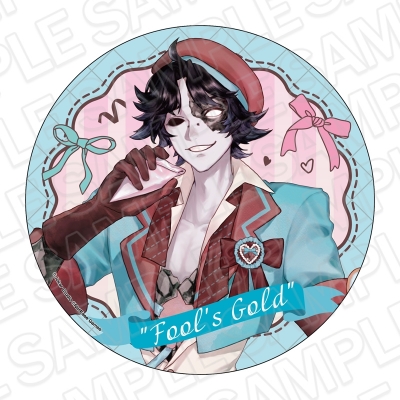 【グッズ-バッチ】Identity V デカンバッチ 「フールズ・ゴールド」 A Heartfelt Gift ver.