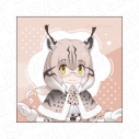 【グッズ-タオル】けものフレンズ3 マイクロファイバー シベリアオオヤマネコの画像