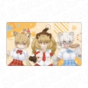 【グッズ-デスクマット】けものフレンズ3 ラバーデスクマット マサイライオン&ライオン&トランスバールライオンの画像