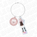 【グッズ-キーホルダー】ラブライブ!虹ヶ咲学園スクールアイドル同好会 ワイヤーキーホルダー 鐘 嵐珠 トラッド&グラス ver.の画像