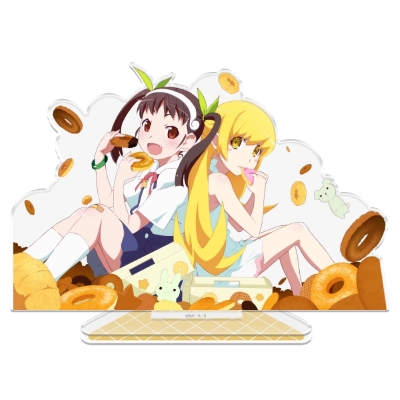 【グッズ-スタンドポップ】<物語>シリーズ アクリルキャラスタンドC 真宵&忍