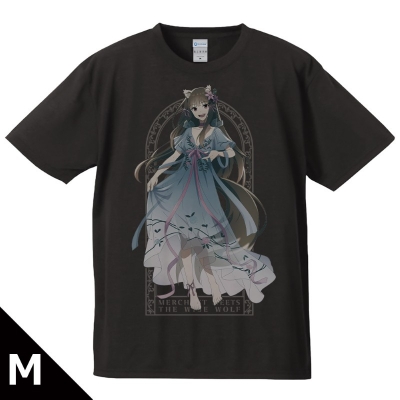 【グッズ-Tシャツ】TVアニメ「狼と香辛料 MERCHANT MEETS THE WISE WOLF」 Tシャツ ホロ ドレスver. 【描き下ろし】 Mサイズ