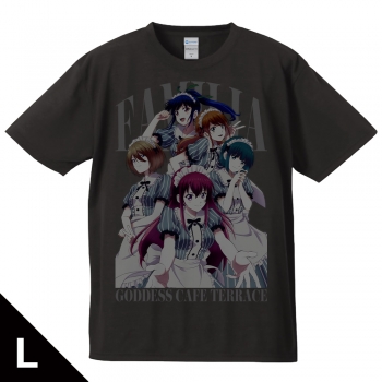 グッズ-Tシャツ】TVアニメ「女神のカフェテラス」 Tシャツ Familia ver 