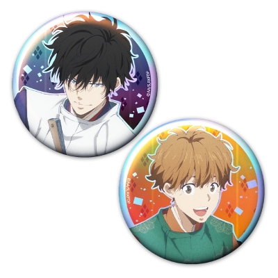 【グッズ-バッチ】鴨乃橋ロンの禁断推理 オーロラ缶バッジセット ロン&トト 平安風ver.【描き下ろし】
