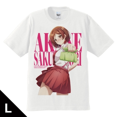 【グッズ-Tシャツ】クラスの大嫌いな女子と結婚することになった。 Tシャツ 桜森朱音 Lサイズ