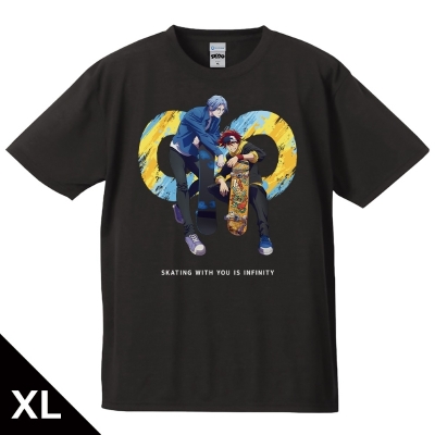 【グッズ-Tシャツ】SK∞ エスケーエイト Tシャツ 暦&ランガ vol.1 XLサイズ
