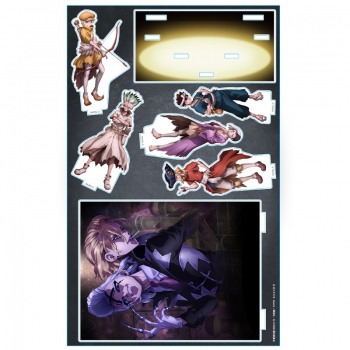 グッズ-スタンドポップ】Dr.STONE アクリルジオラマ 千空&ゲン&龍水 