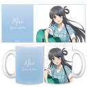 【グッズ-マグカップ】青春ブタ野郎はサンタクロースの夢を見ない マグカップ 桜島麻衣 ギターガールver. 【描き下ろし】の画像