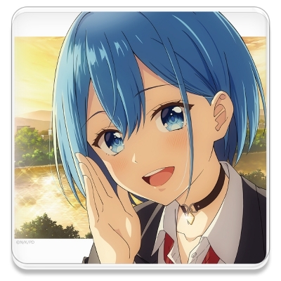 【グッズ-コースター】男女の友情は成立する?(いや、しないっ!!) アクリルコースター(スタンド付) 犬塚日葵