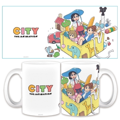 【グッズ-マグカップ】CITY THE ANIMATION マグカップ ティザービジュアルver.