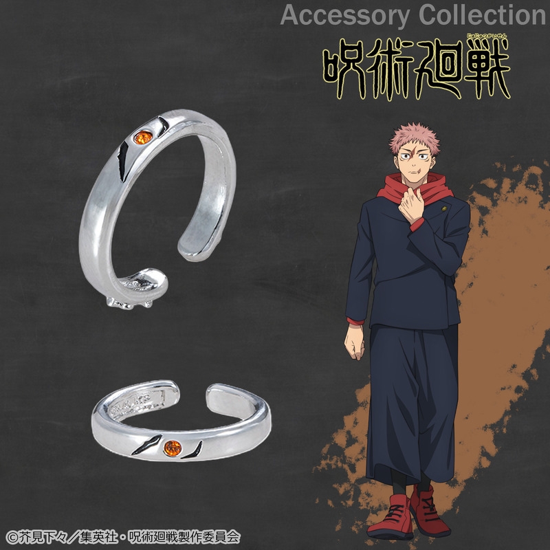 【グッズ-イヤリング】呪術廻戦 死滅回游 イヤカフリング　虎杖悠仁